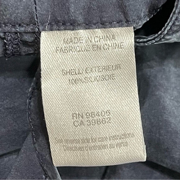 Theory 100% Silk Navy Tapered Pant Minimalist Contemporary Casual - Picture 10 of 10